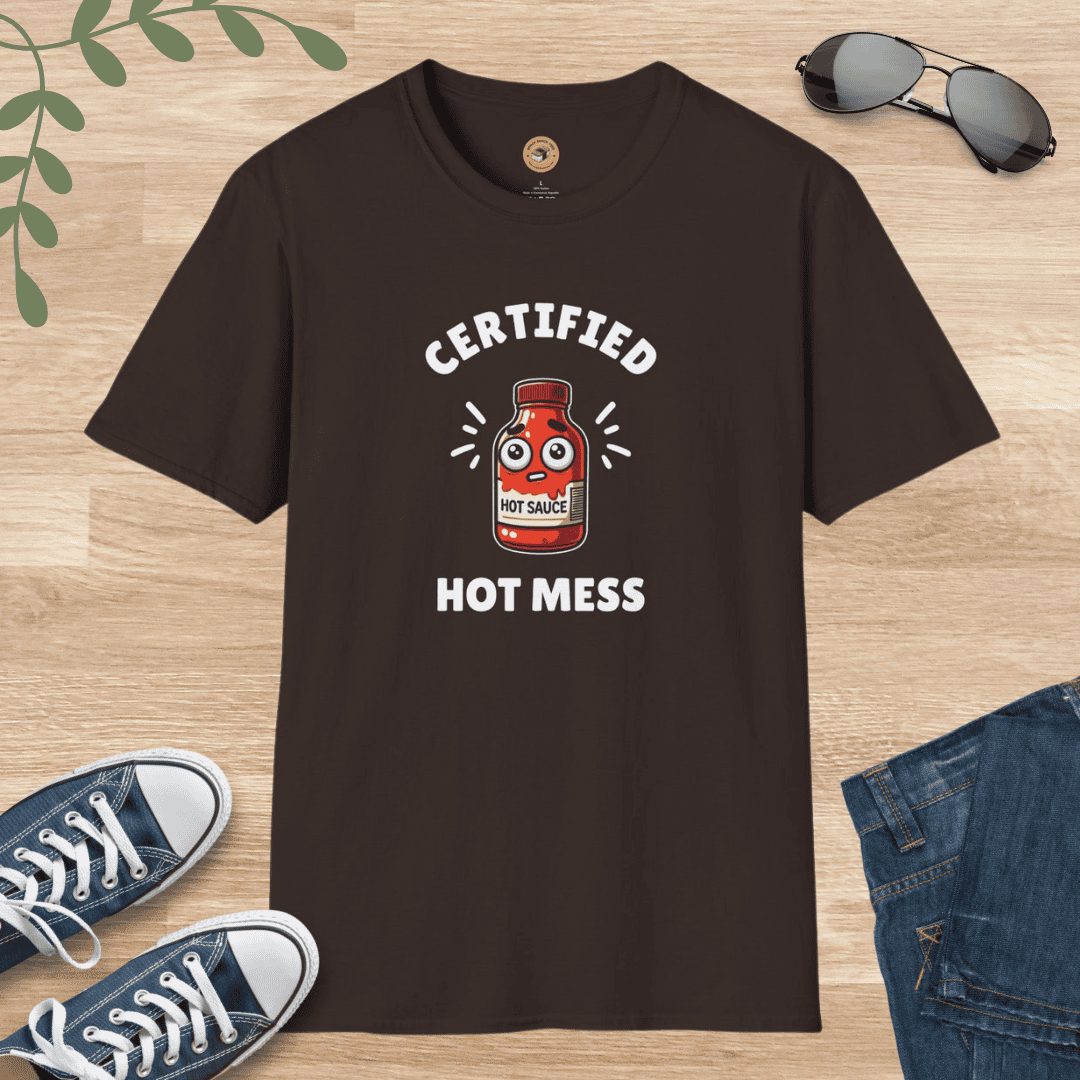 Hot Sauce Unisex T-Shirt - Certified Hot Mess