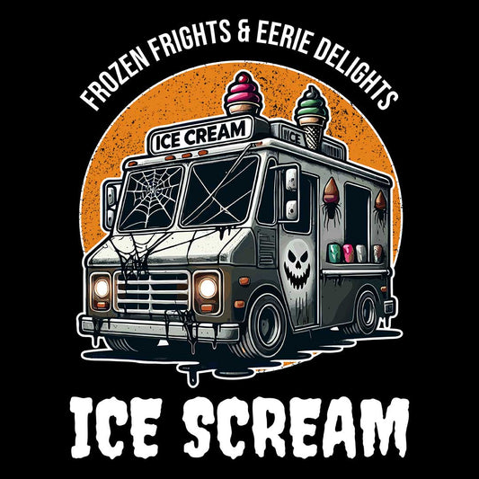 Frozen Frights & Eerie Delights - Halloween Ice Cream T-Shirt