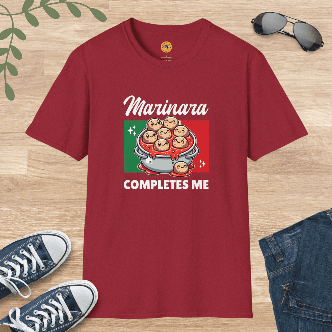 Marinara Completes Me Meatball T-Shirt