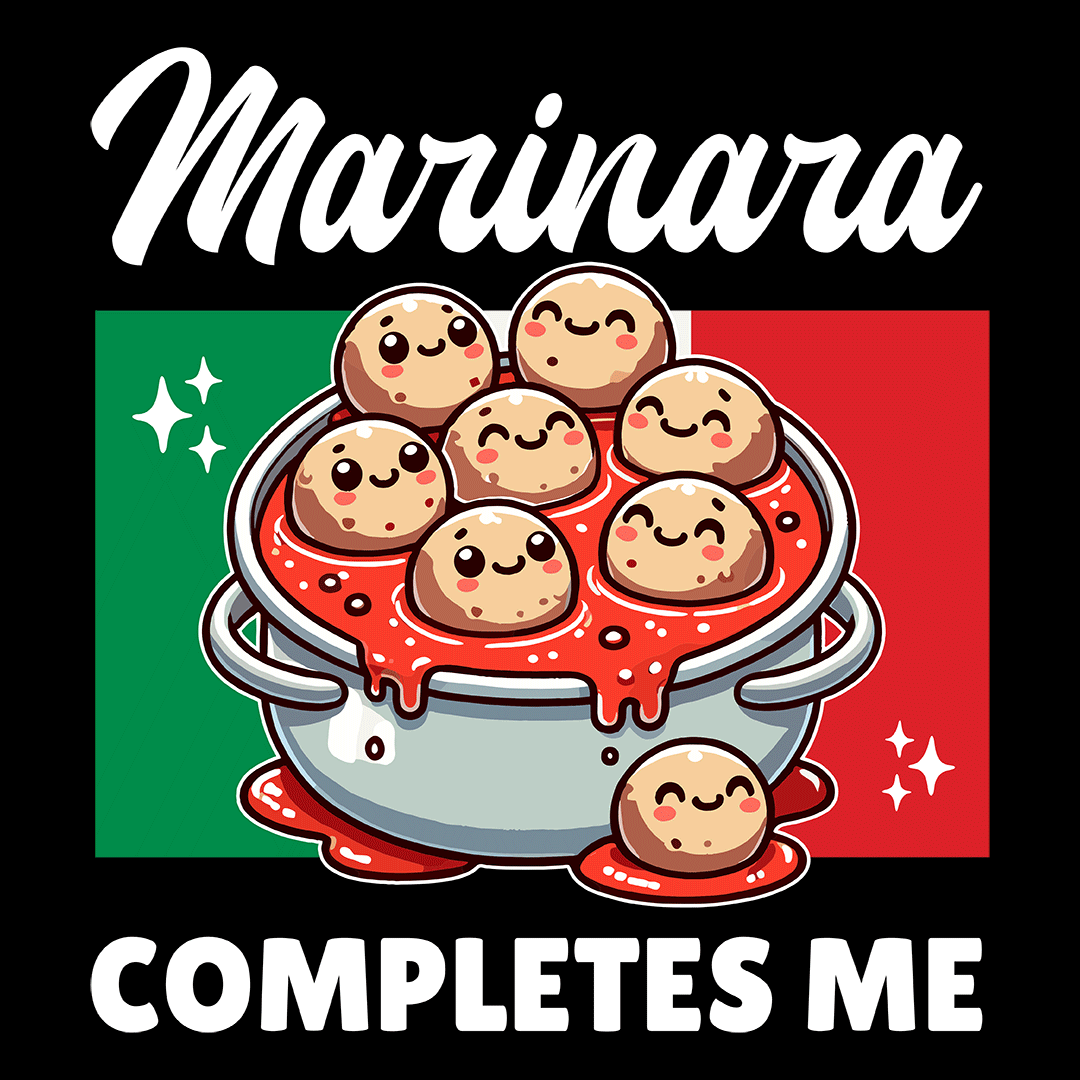 Marinara Completes Me Meatball T-Shirt