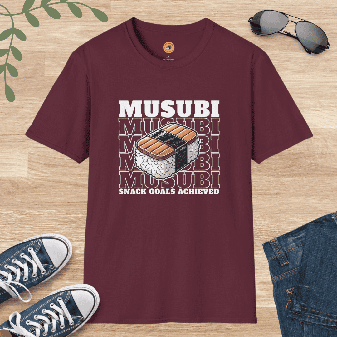 Musubi - Snack Goals Achieved - Foodie Gift Shirt