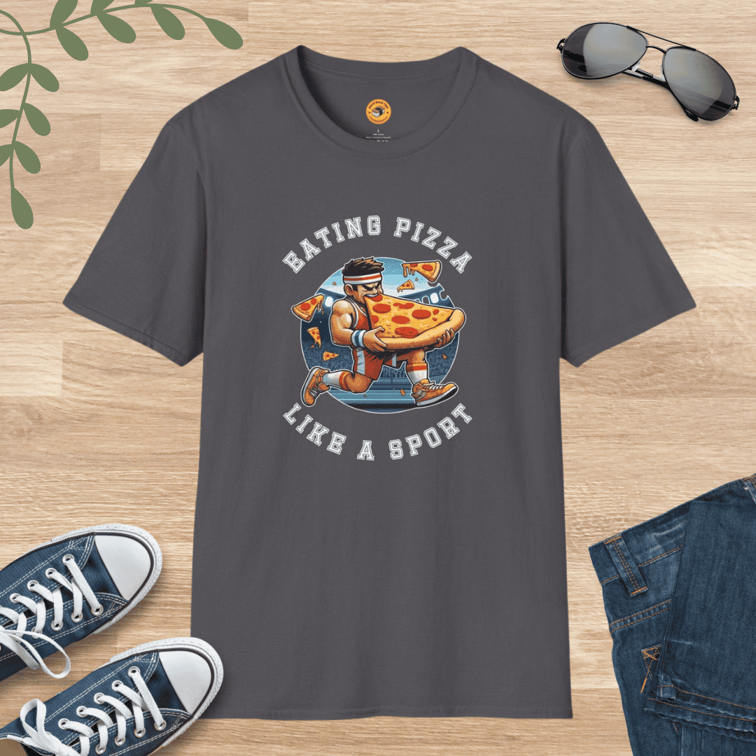 Eating Pizza Like A Sport - Pizza Lovers T-Shirt